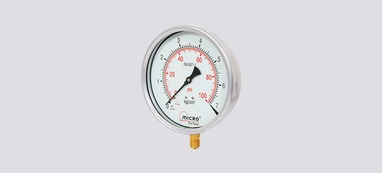 Commercial Weather Proof Dry Pressure Gauges